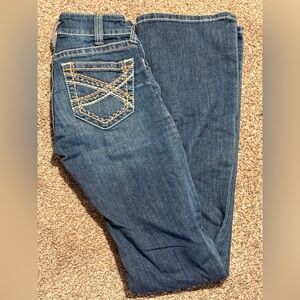 Ariat Women's Boot Cut Jeans in Classic Blue